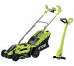 Ryobi Corded Rotary Lawnmower 1250W & Grass Trimmer 300W + £5 Argos Voucher back
