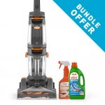 Vax Dual Power Carpet Cleaner PLUS Stain and Solution Bundle PLUS FREE Steam Iron Worth £44.99 w/2yr guarantee - All
