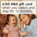 M&S vouchers for switching current accounts