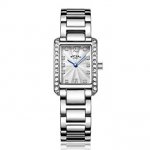 Rotary LB00360/06 Austrian Crystal Women's Quartz Watch with Silver Dial Analogue Display Dolphin Standard), Approx