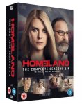 Homeland Series 1-4 DVD Boxset £19.99 @ HMV and Amazon