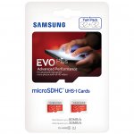 Samsung EVO Plus Advanced Performance microSDHC UHS-I Memory Card, 32GB, 80MB/s Read Speed, Twin Pack @ John Lewis inc C&C