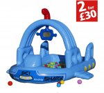 Chad Valley Boat Ball Pit and Paddling Pool / Fish Shade Baby Pool £14.99