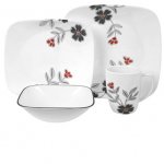World Famous & Unique Corelle Break, Chip, Crack, Stain, Fade & Scratch Resistant 16 piece Dinner Set on Sale at World Kitchen - Amazing Dinner Ware Less than Half Amazon Price - &pound;54.98 (&pound;6.99 P+P) Spend &pound;75 for Free Deliv