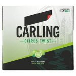 Carling citrus twist Lager @ asda 12 x 300ml