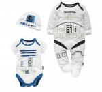 Star Wars 3 piece baby gift set 0-3, 3-6 & 6-9 months