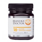Manuka Doctor Active Manuka Honey 18+ 250g TWO (£7