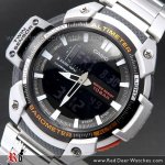 Half price. Casio Sport Men's Twin Sensor Combi Bracelet Watch
