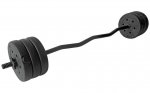 Pro Fitness EZ Curl Weights Set - 18kg