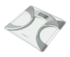 Salter Glass Analyser Scales - Weight, BMI, Body Fat, Water Retention + 4 User Memory