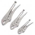 Self grip pliers (mole grips) 3 piece set