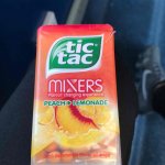 peach lemonade tictacs 49g 29p each or 4 for £1 @ heron foods