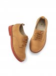 Children's Suede wing-tip oxfords with code (C&C)