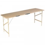 Hardboard Top Pasting Table