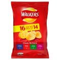 Walkers Classic Variety/ Cheese & Onion Crisps 16x25g - x2 (32 packs)