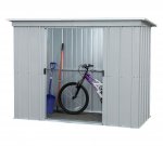 Yardmaster 10 x 4 pent metal shed
