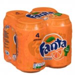 Fanta Orange 4 x 330ml