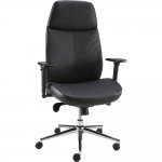 Code Stack - Vitali Leather Executive Chair, Black