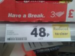 Kit Kat 4 Finger 3 Pack