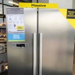 Kenwood American style fridge freezer £398.97 instore clearance @ Currys (Pontefract)