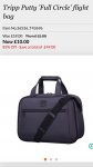 Tripp flight bag £10.00