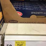 Wholewheat barilla spaghetti