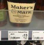 Makers mark 70cl