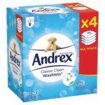Andrex Washlets 4 pack box