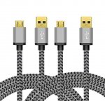 Micro USB Cable 2-Pack 3ft. with code +&pound;3.99 non prime). Sold by BeneStellar Inc