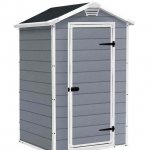 Keter Manor Outdoor Plastic Garden Storage Shed