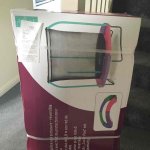 Tesco plum 6ft trampoline instore