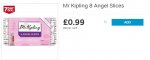 Iceland 7 day deal Mr Kipling 8 Angel Slices 99p