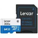 Lexar 64GB High Performance Micro SD Card SDXC 45MB