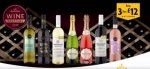 3 bottles on fizz, red, white & rose - some bottles £7.50 each with great reviews