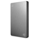 Seagate Backup Plus Slim 2TB USB 3.0 Portable 2.5 inch External Hard Drive - Silver