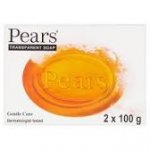 Pears transparent soap 2x100g