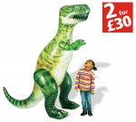 Chad Valley Bug Slide £20.99 / 6ft Giant Inflatable Dinosaur £22.99 or x2 (mix & match over 70 items)