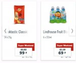 24 pack crisps 99p and 6 pack kids juice 69p Lidl weekend offer