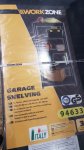 5 Tier Plastic Garage Shelving (50kg per shelf)