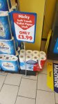 Nicky 24pk Toilet roll at Heron £3.99 instore