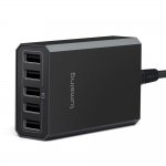 3 Items. Lumsing 5-Port USB Desktop Charger 40W + 8000mAh Power Bank Ultra-Thin + 2-Port Travel Adapter 17W USB