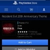 Free Resident Evil 20th Anniversary Theme For PS4 Canadian PSN Store