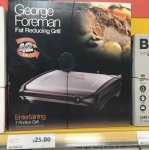 George Foreman 7 portion grill