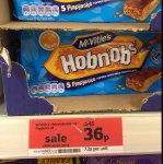 Sainsburys Hobnob's a pack