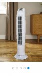Tesco Tower Fan