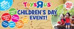 Children’s Day Party at Toys R Us this Bank Holiday Monday, 29th May