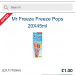 20x mr freeze "freeze pops
