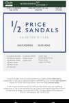 Clarks 50% price sandals+free delivery