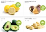 Lidl veg offers - 'Till 3rd Jan - Lemons 500g - Swede - Baby Potatoes 1kg - Avocado