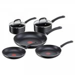 Tefal 5 Piece Non Stick Riveted Pan Set
